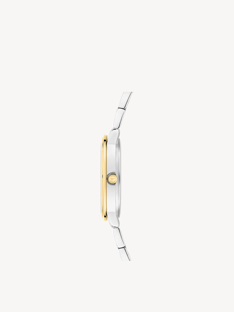 Watch - metallic, bicolor silber-sunray, hi-res