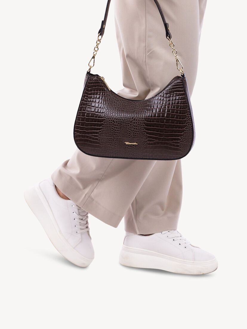 Handtas - bruin, brown, hi-res