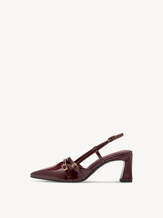 Slingpumps, MERLOT, hi-res