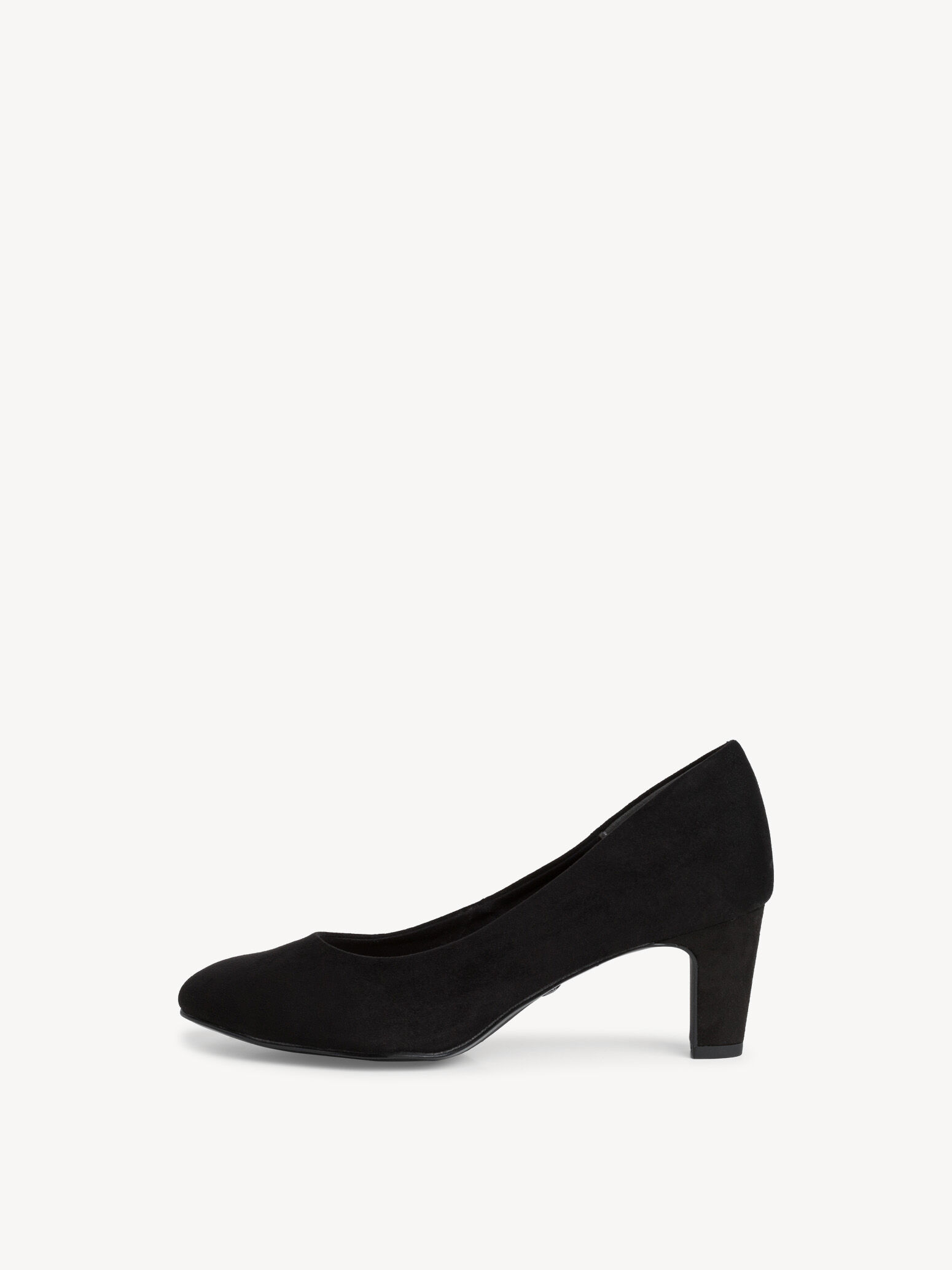 Klassieke zwarte leren pumps | Zwarte hoge hakken echt leer