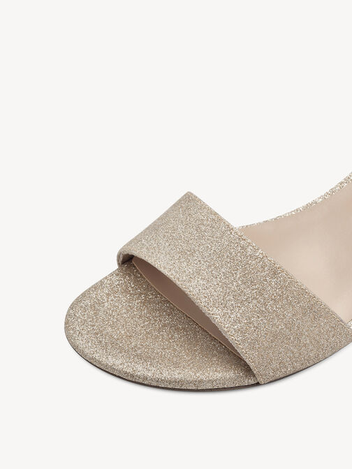 Sandalette, LT.GOLD GLAM, hi-res