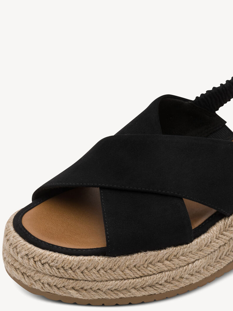 Sand&aacute;le - čern&aacute;, BLACK, hi-res