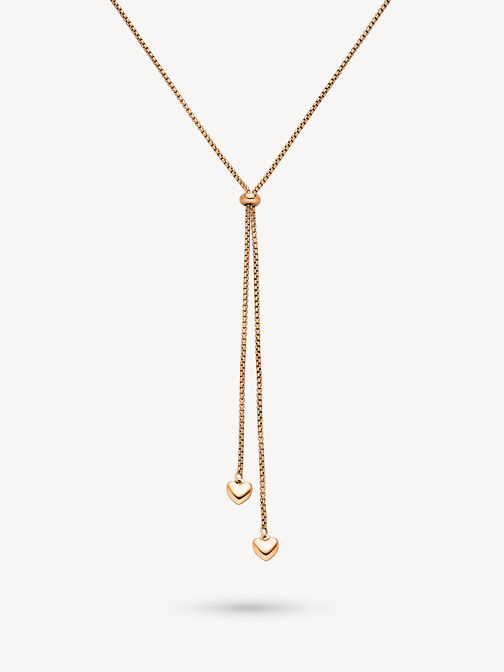 Collier, ros&eacute;gold, hi-res
