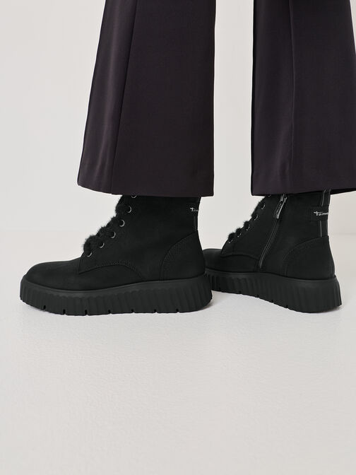 Bootie, BLACK, hi-res