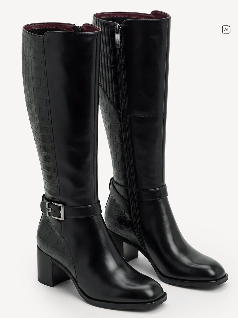 Stiefel - schwarz, BLACK, hi-res