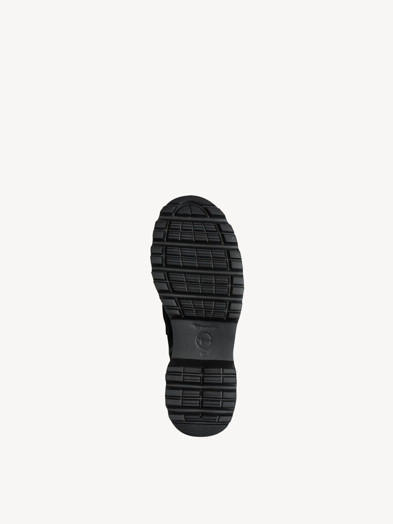 Leather Bootie - black, BLACK SUEDE, hi-res