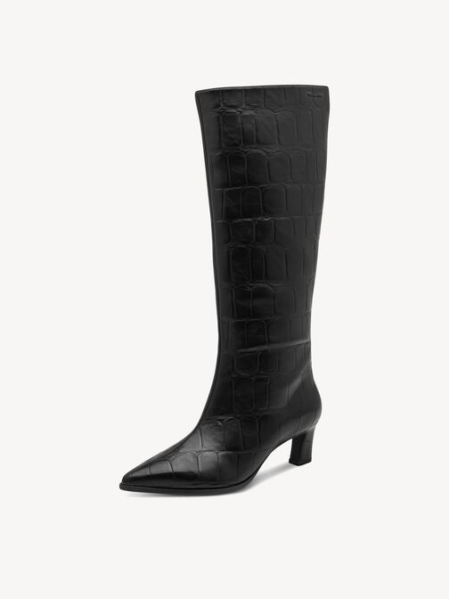 Bottes, BLACK CROCO, hi-res