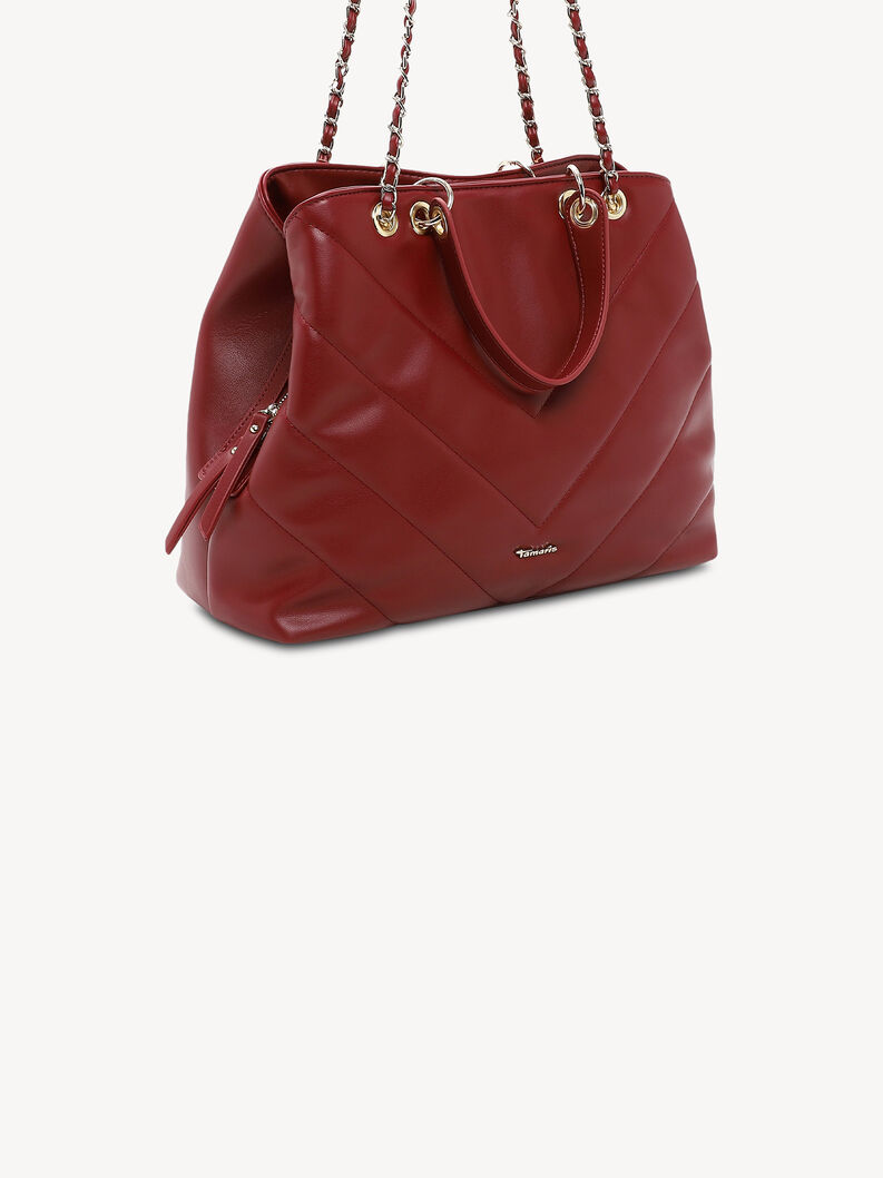 Torba na zakupy - czerwony, darkred, hi-res