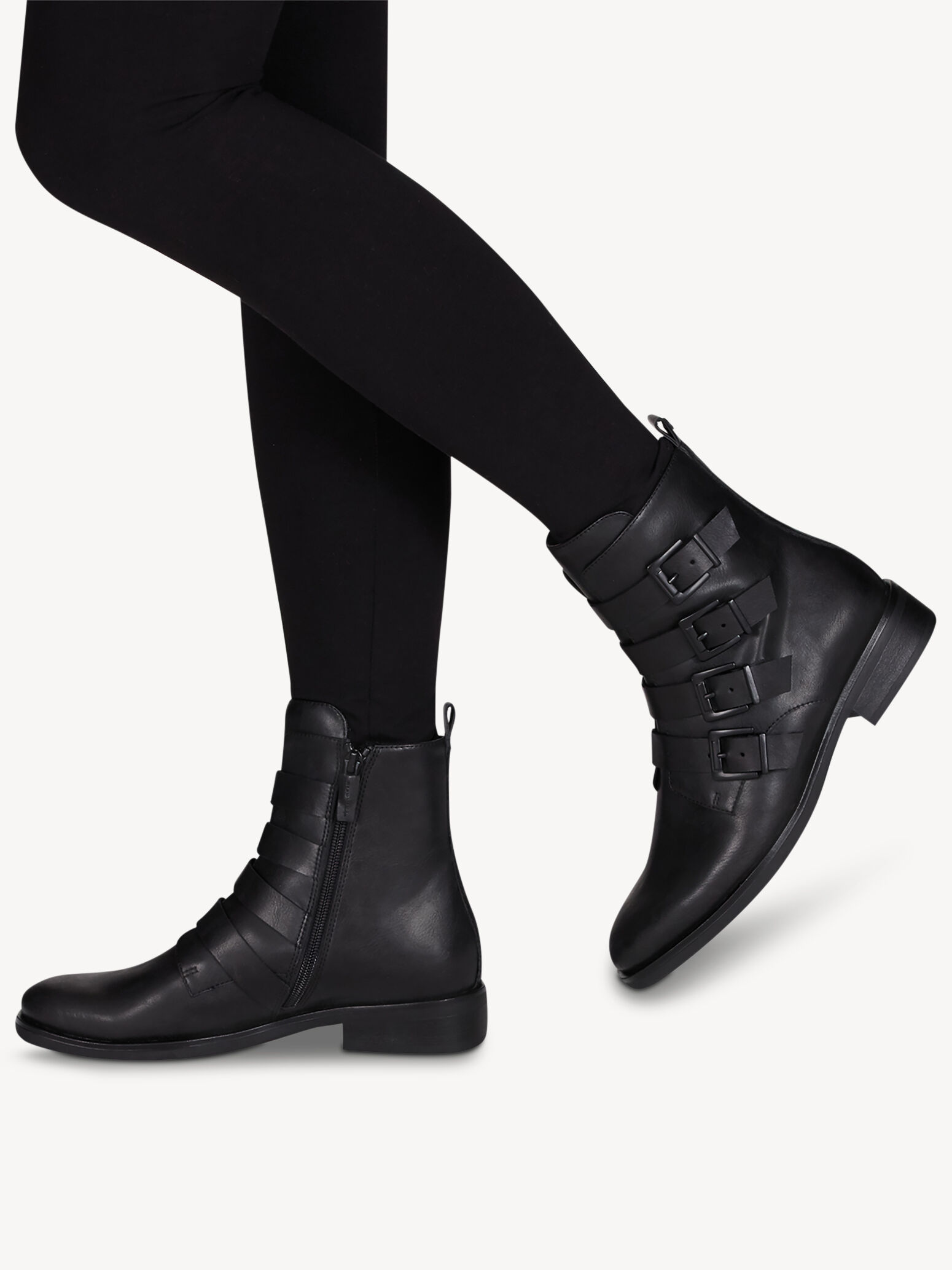 tamaris strap bootie