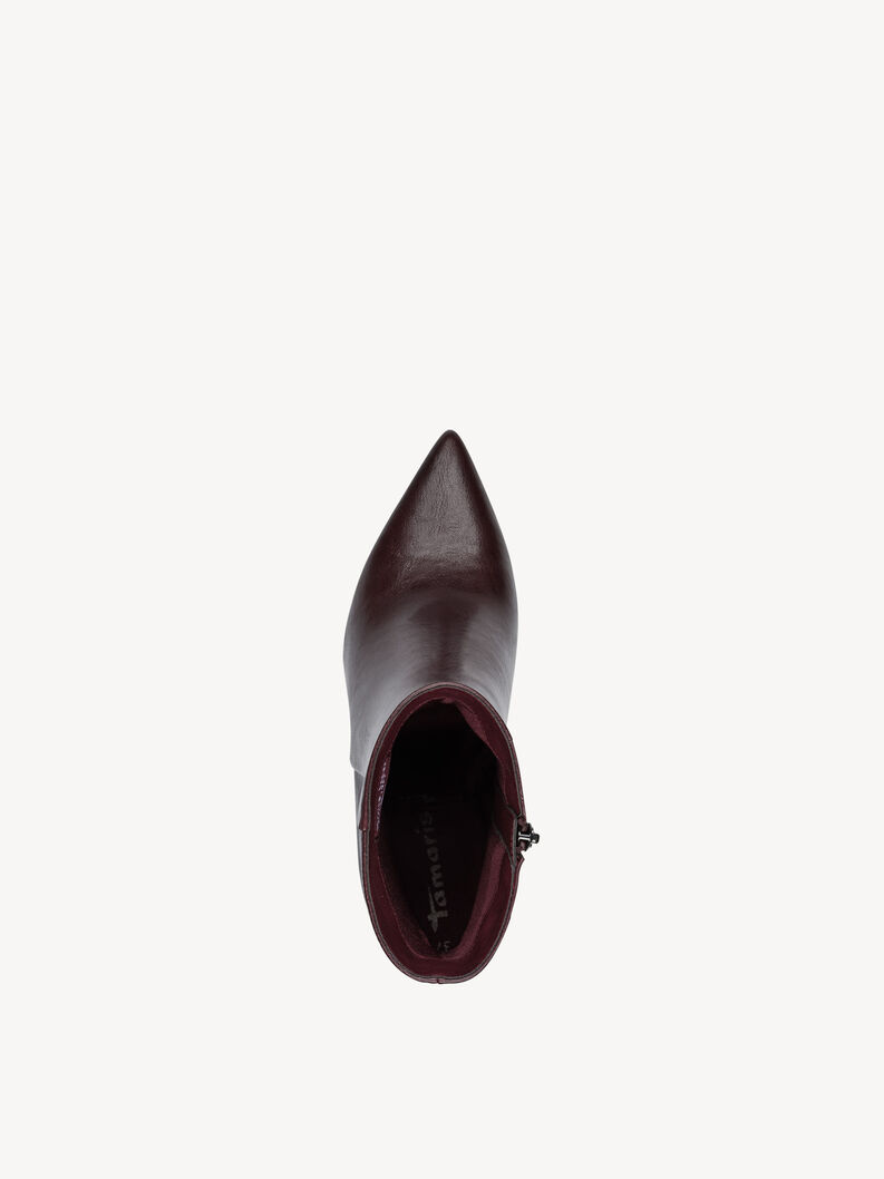 Stiefelette - rot, MERLOT, hi-res