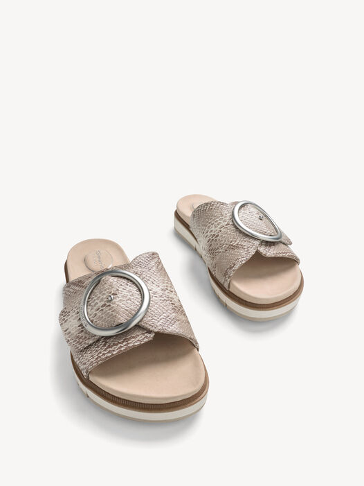 Slipper, BEIGE SNAKE, hi-res