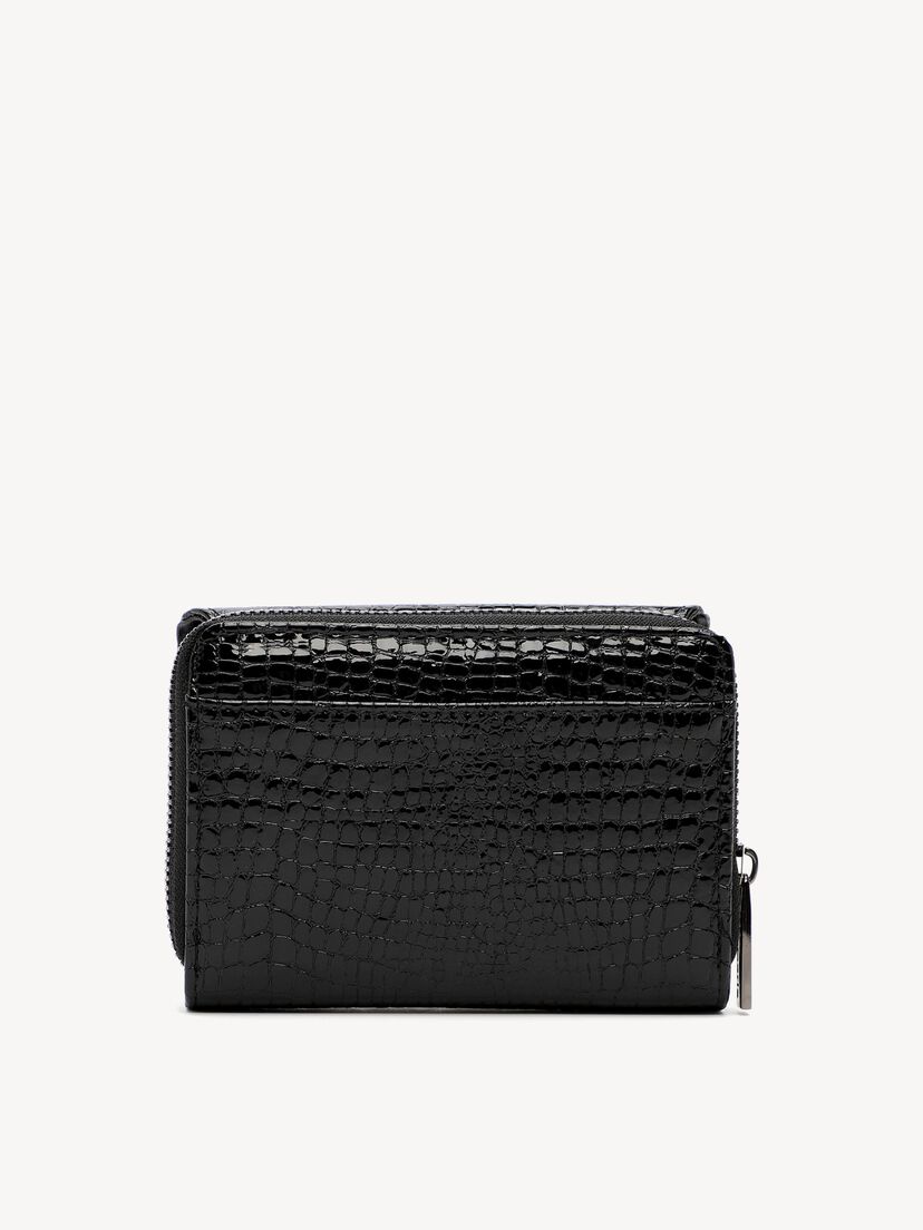 Portemonnee - zwart, black, hi-res