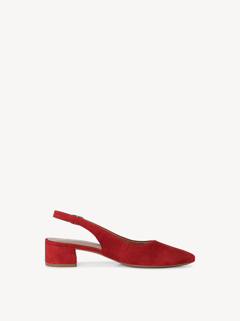 Slingpumps, RED, hi-res