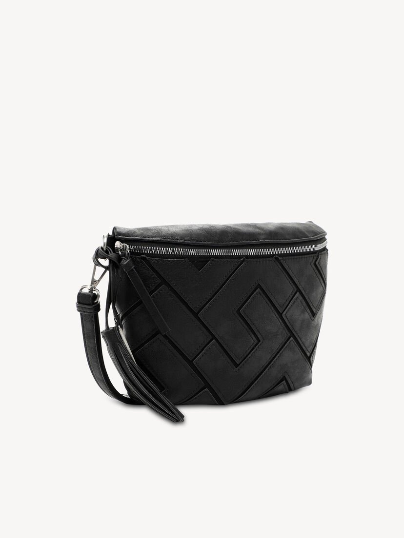 Schoudertas - zwart, black, hi-res