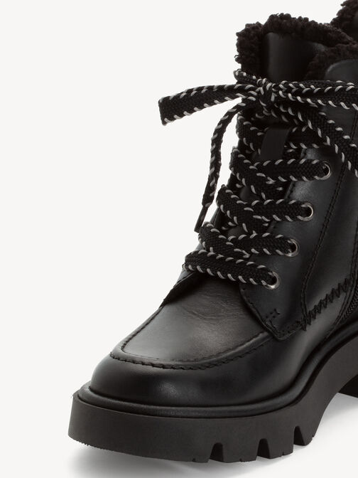 Bottine, BLACK LEATHER, hi-res