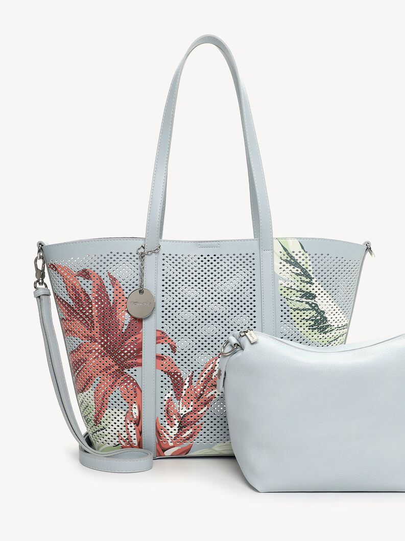 Shopper - blauw, lightblue, hi-res