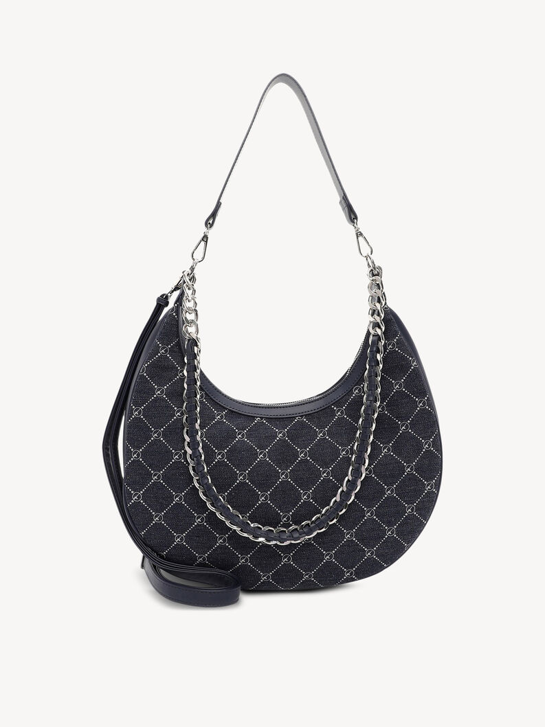 Handbag - blue, blue, hi-res