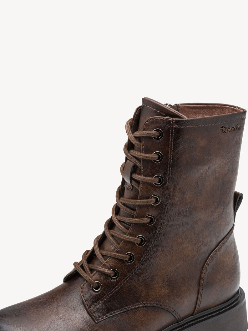 Μποτάκια - καφέ, MAROON, hi-res