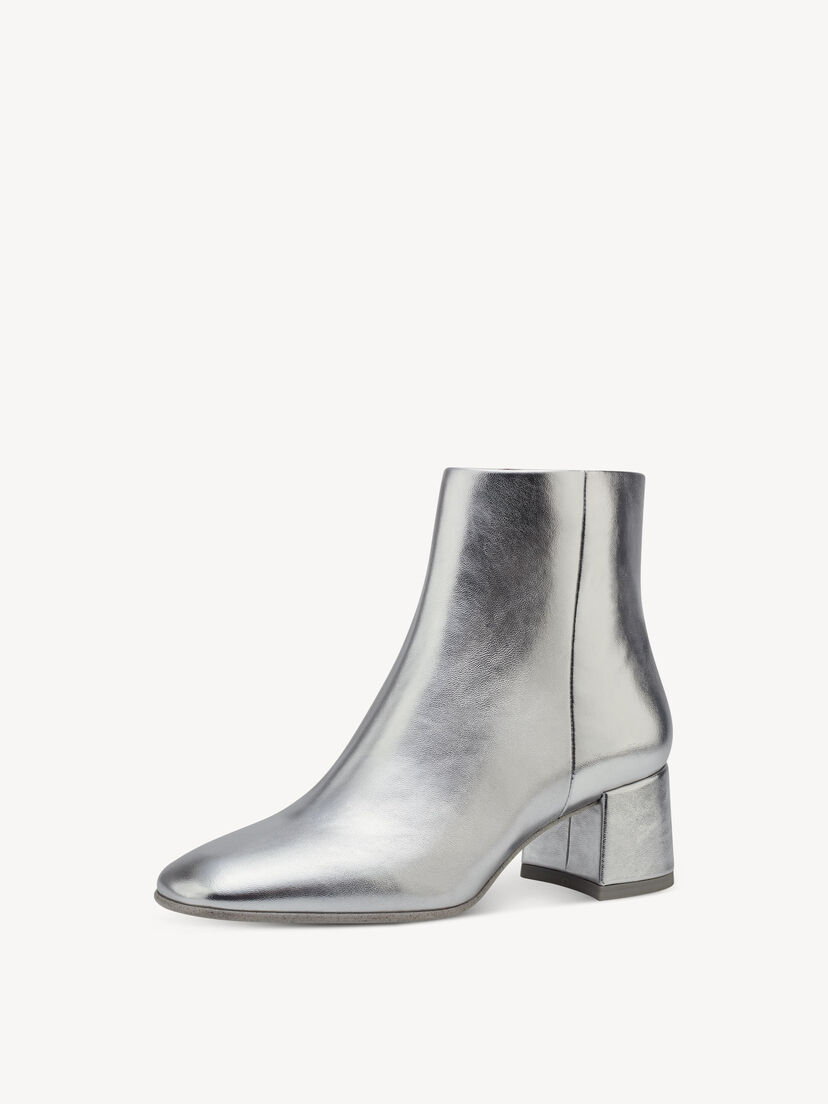 Enkellaarsje - zilver, SILVER, hi-res