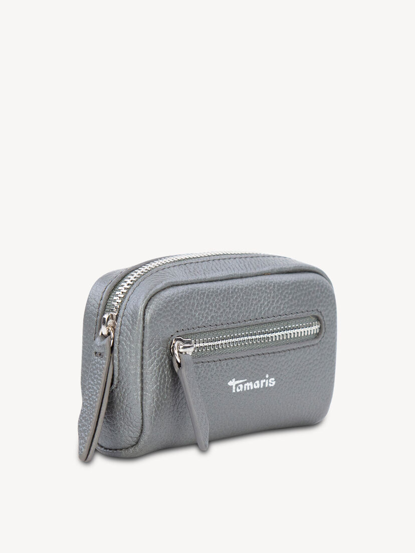 Leren Sleuteletui - zilver, darksilver, hi-res