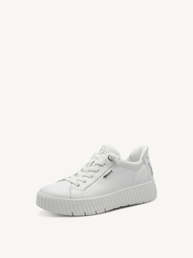 Sneaker - hvid, WHITE, hi-res