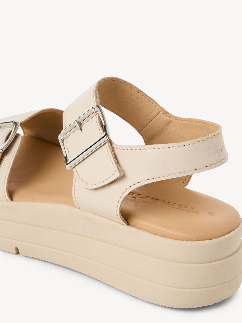 Sandalette, IVORY LEATHER, hi-res