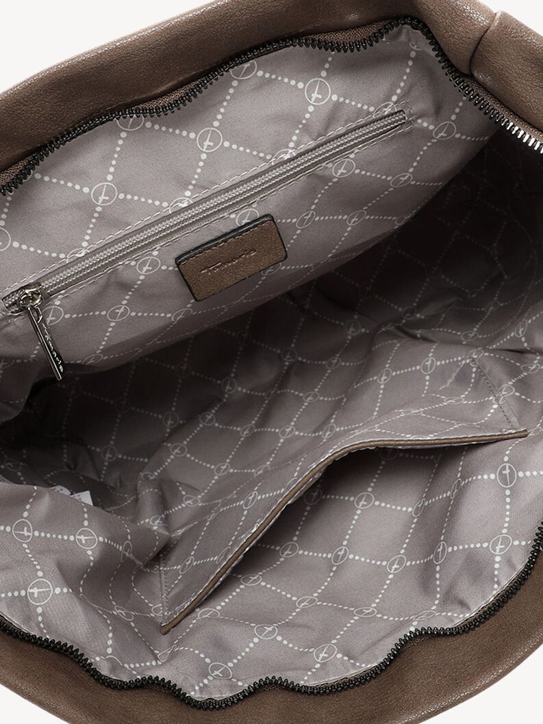 Τσάντα για ψώνια - καφέ, mud, hi-res