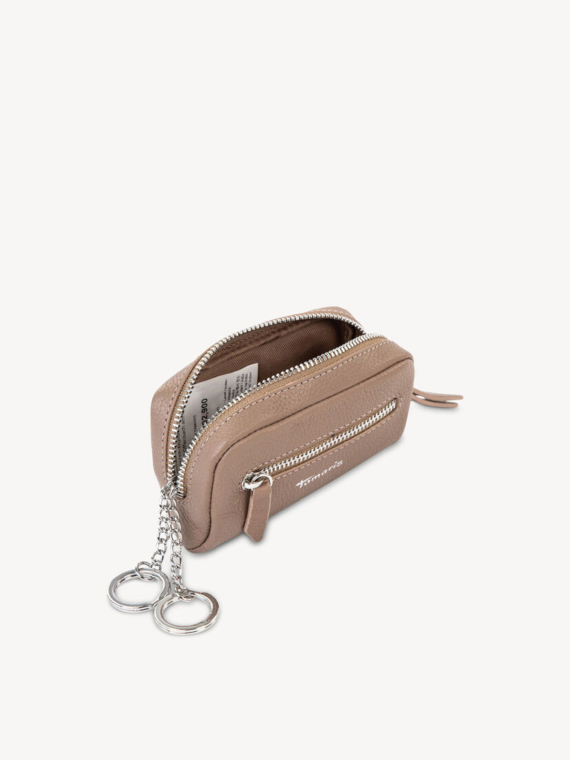 Leren Sleuteletui - beige, sand, hi-res