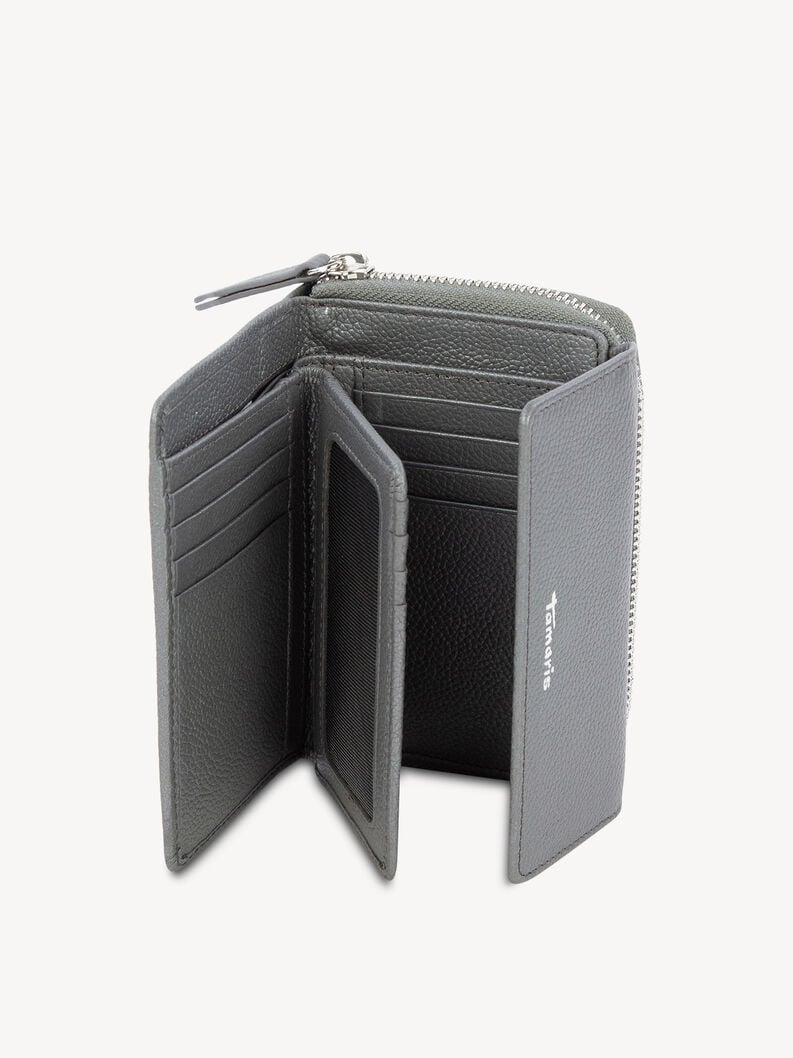 Kožené peněženka - stříbro, darksilver, hi-res