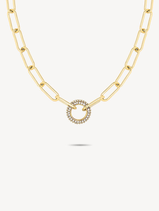 Halskettinge, goud, hi-res