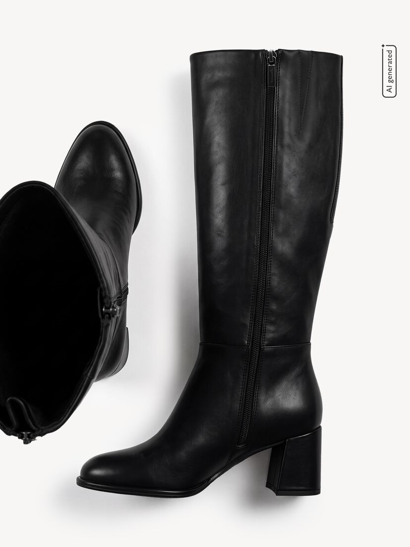 Laarzen - zwart, BLACK, hi-res