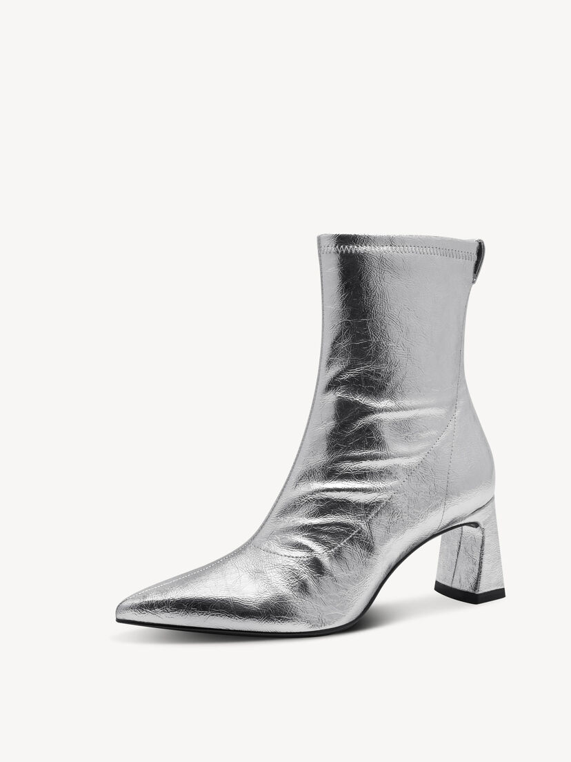 Enkellaarsje - zilver, SILVER, hi-res