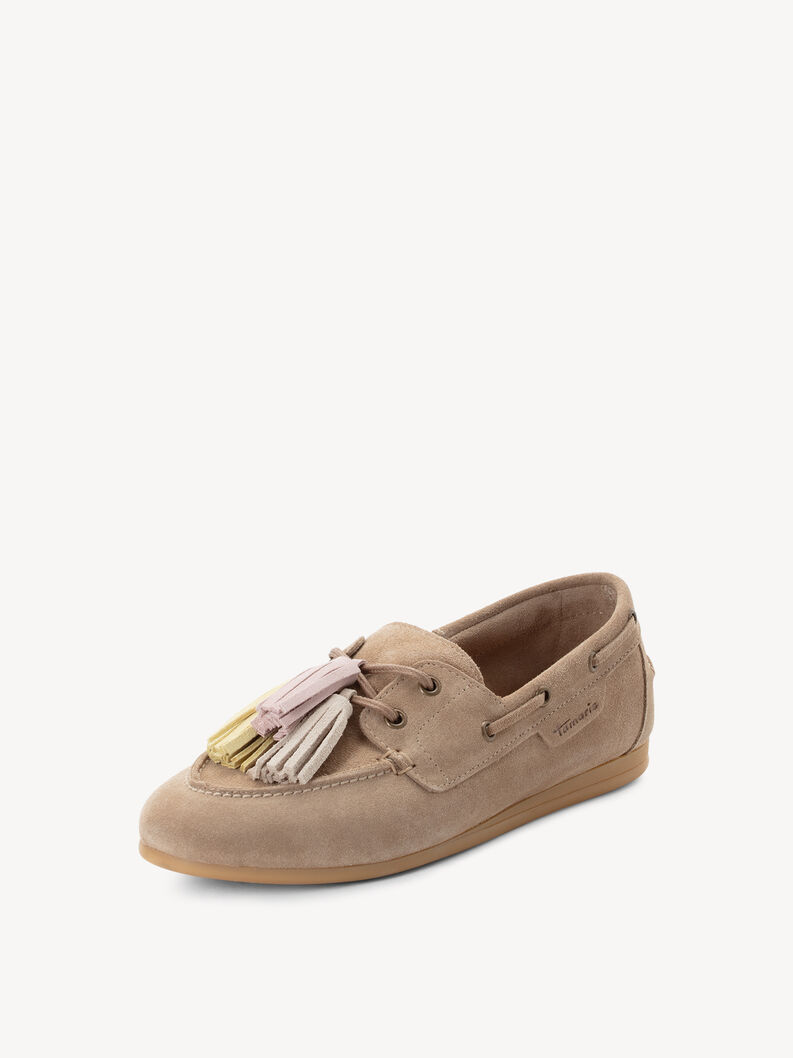 Moccasin, TAUPE COMB, hi-res