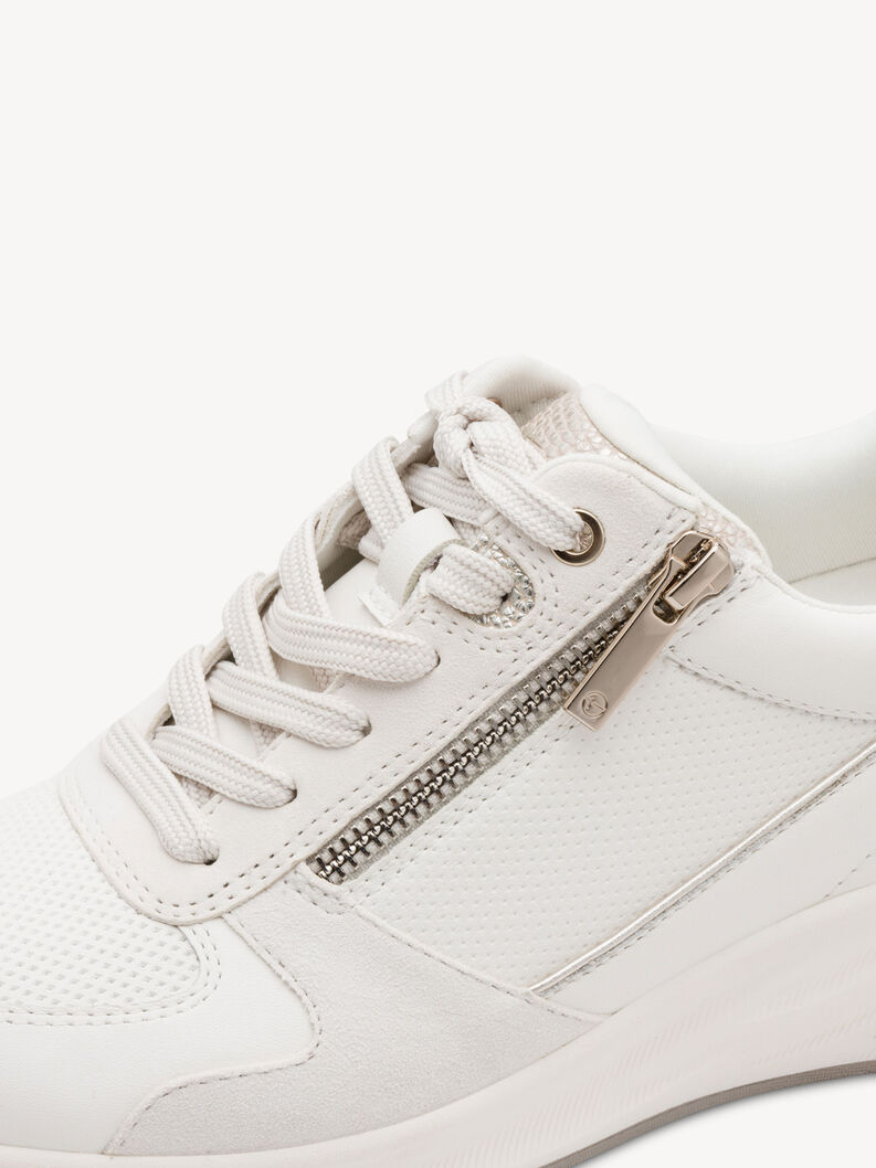 Basket - blanc, WHITE LEATHER, hi-res