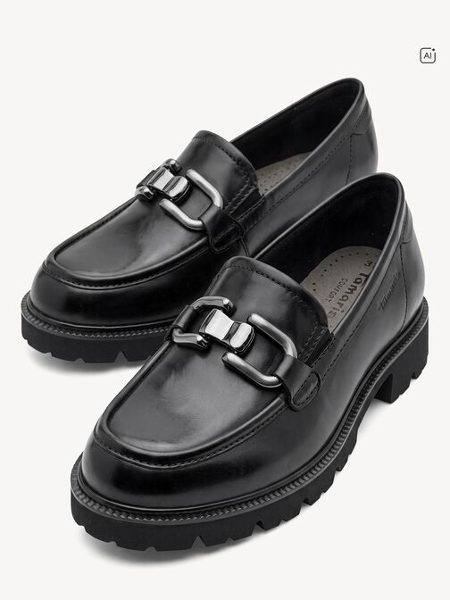 Slipper, BLACK NAPPA, hi-res