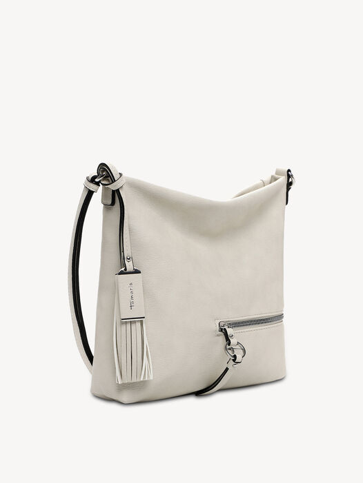 Schoudertas, ecru, hi-res