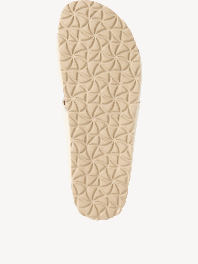 Leren Slipper - beige, IVORY LEATHER, hi-res