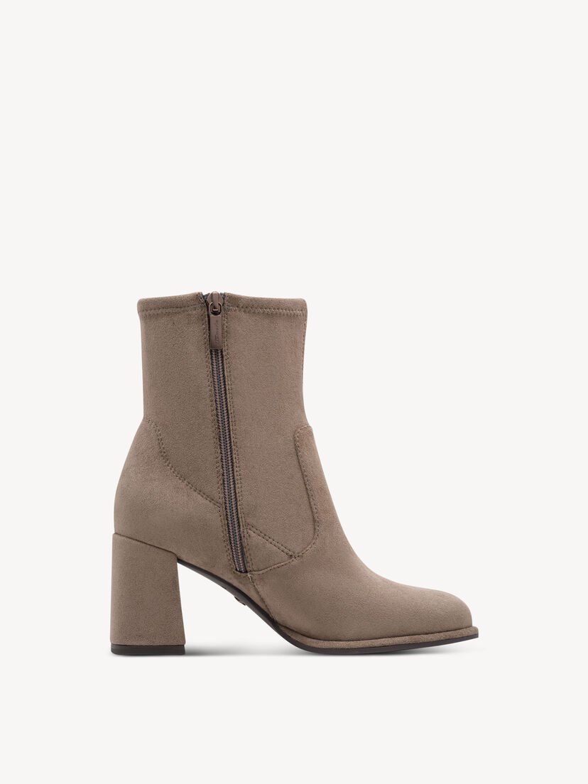 Enkellaarsje, TAUPE SUEDE, hi-res