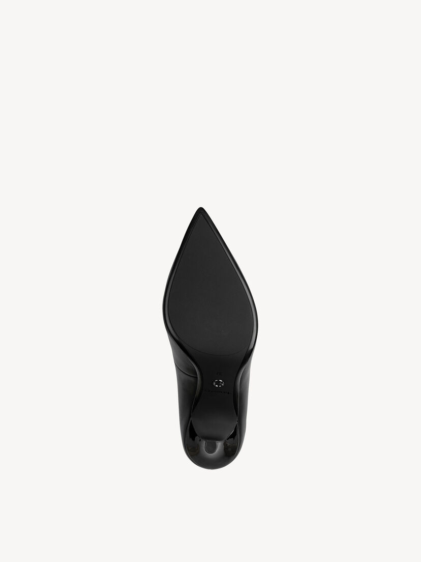 Leren Pumps - zwart, BLK LEATH. UNI, hi-res