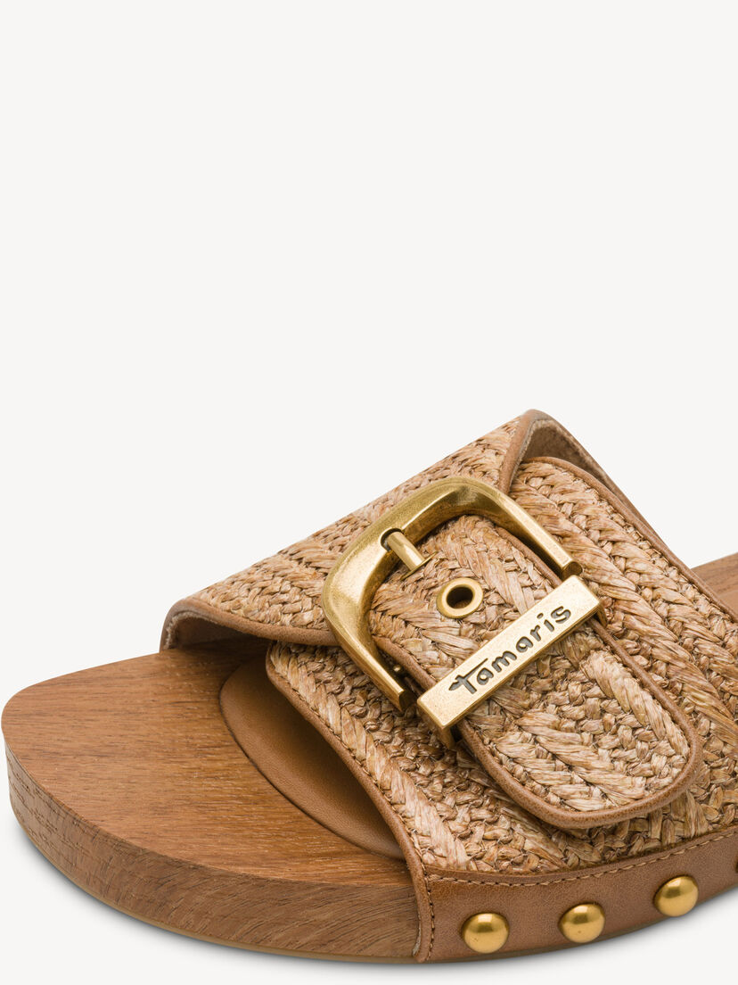 Slipper - bruin, cognac, hi-res