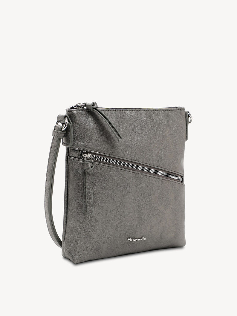 Borsa a tracolla - argento, darksilver, hi-res