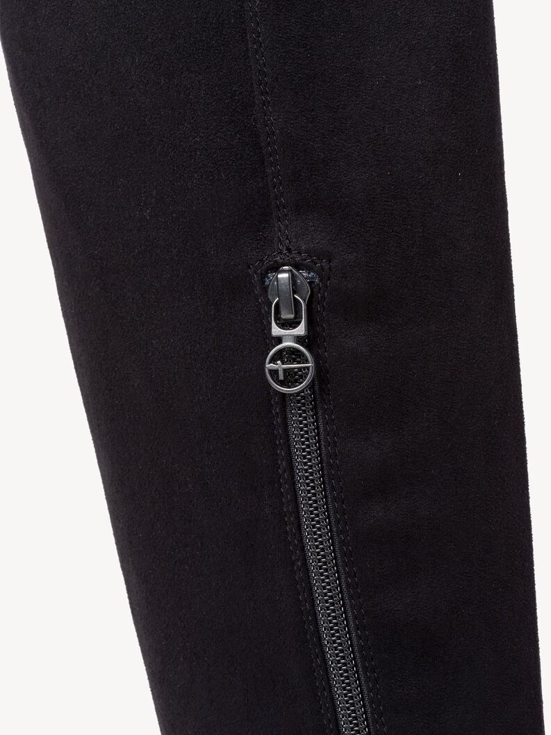 Overknee - schwarz, BLACK, hi-res