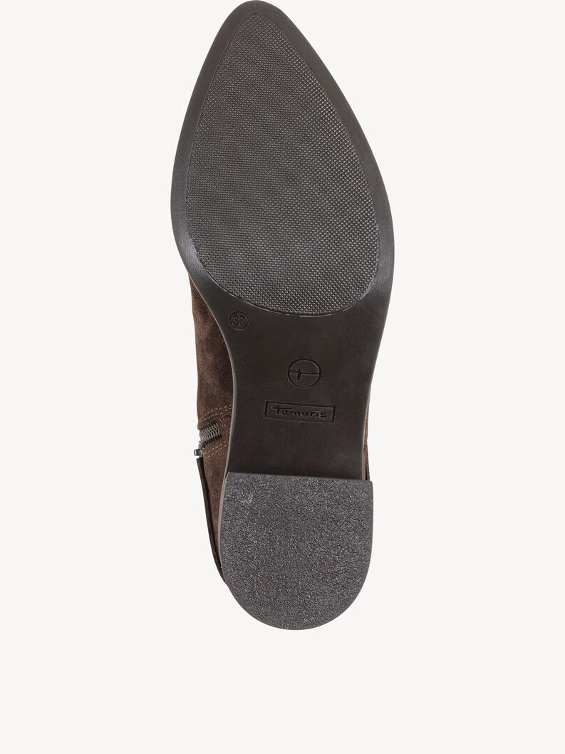 Lederstiefelette - braun, MOCCA, hi-res
