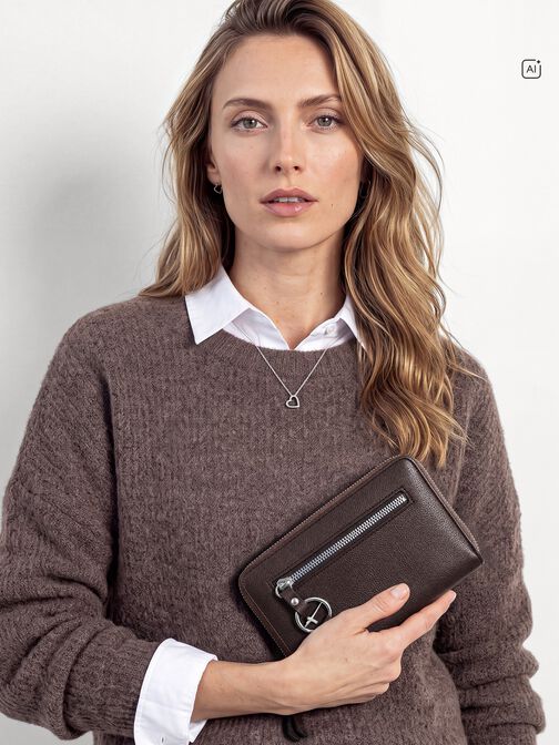 Geldb&ouml;rse, brown, hi-res