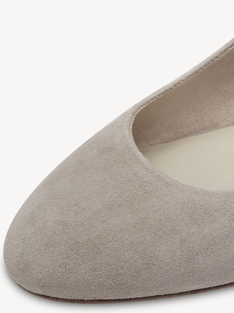 Lederpumps - beige, TAUPE, hi-res