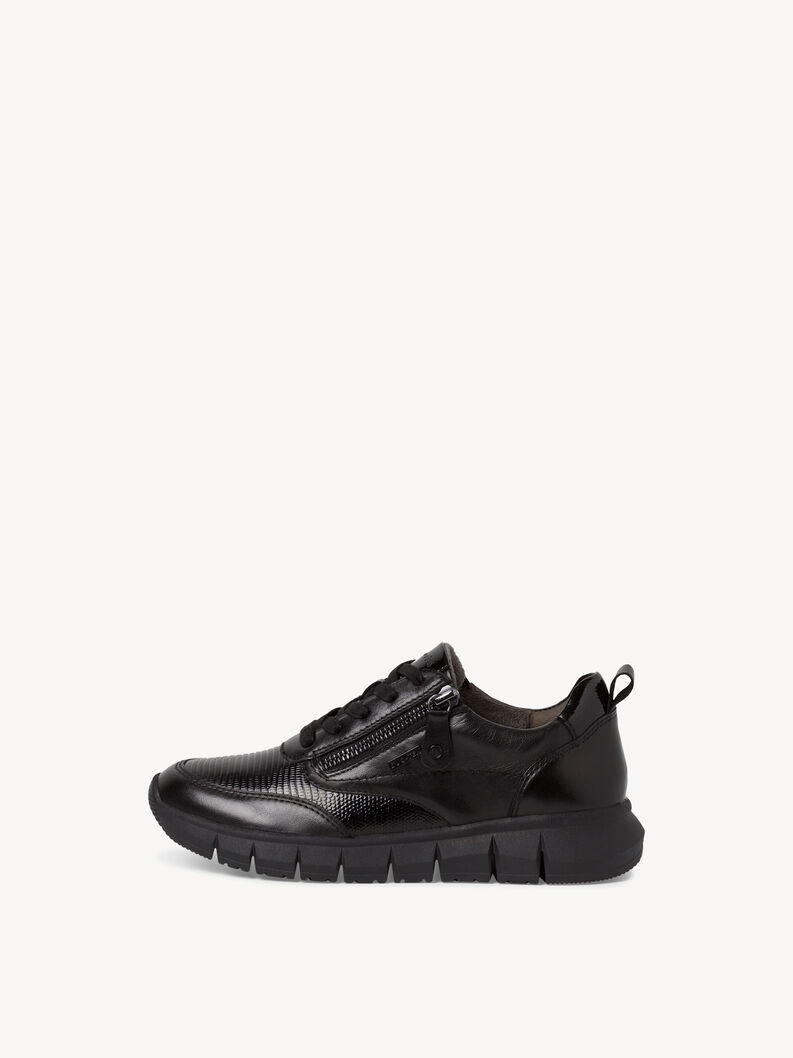 Leather Sneaker - black, BLACK NAPPA, hi-res