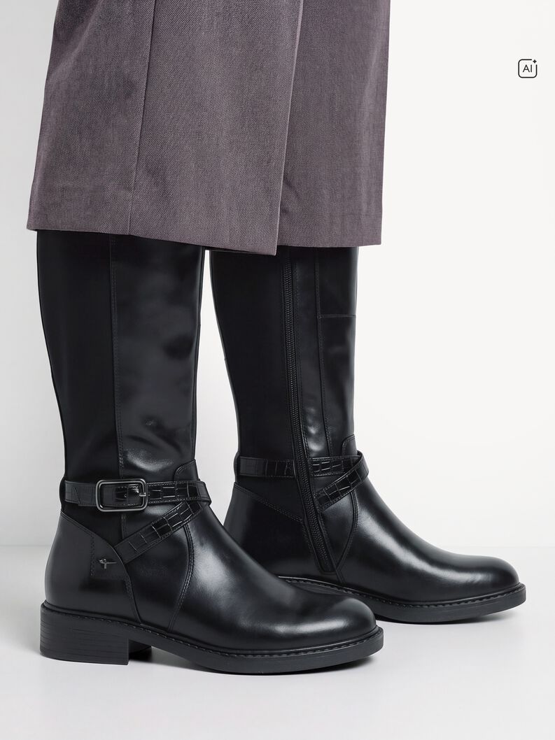 Bottes - noir, BLACK, hi-res