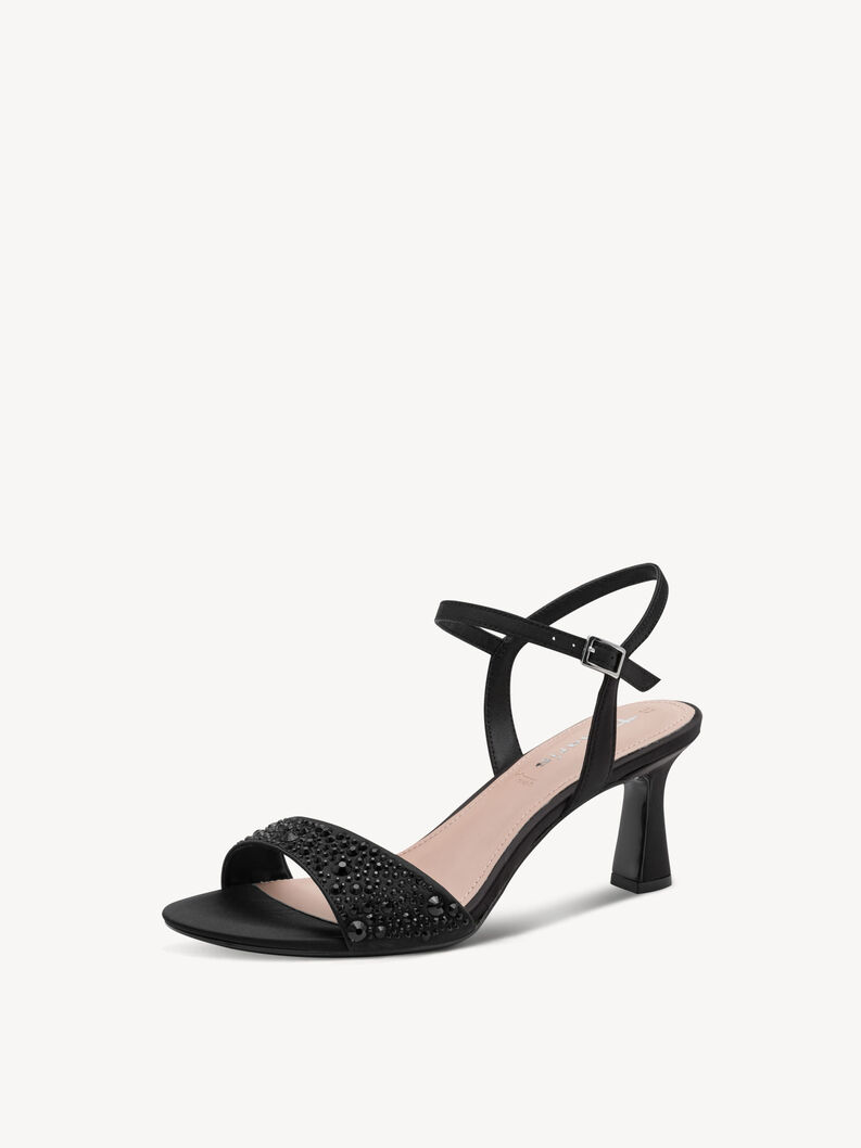 Sandalette - schwarz, BLACK GLAM, hi-res