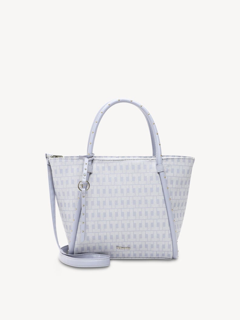 Shopping bag - blue, greyblue, hi-res