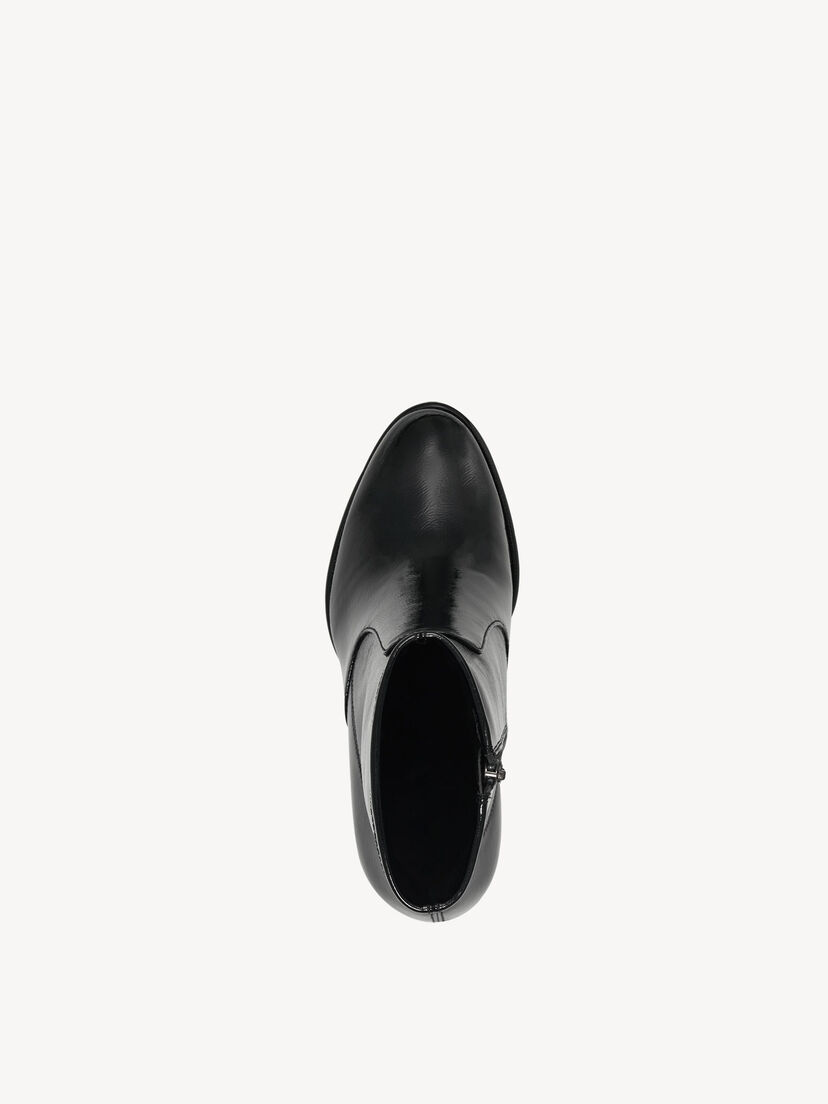 Enkellaarsje, BLACK PATENT, hi-res